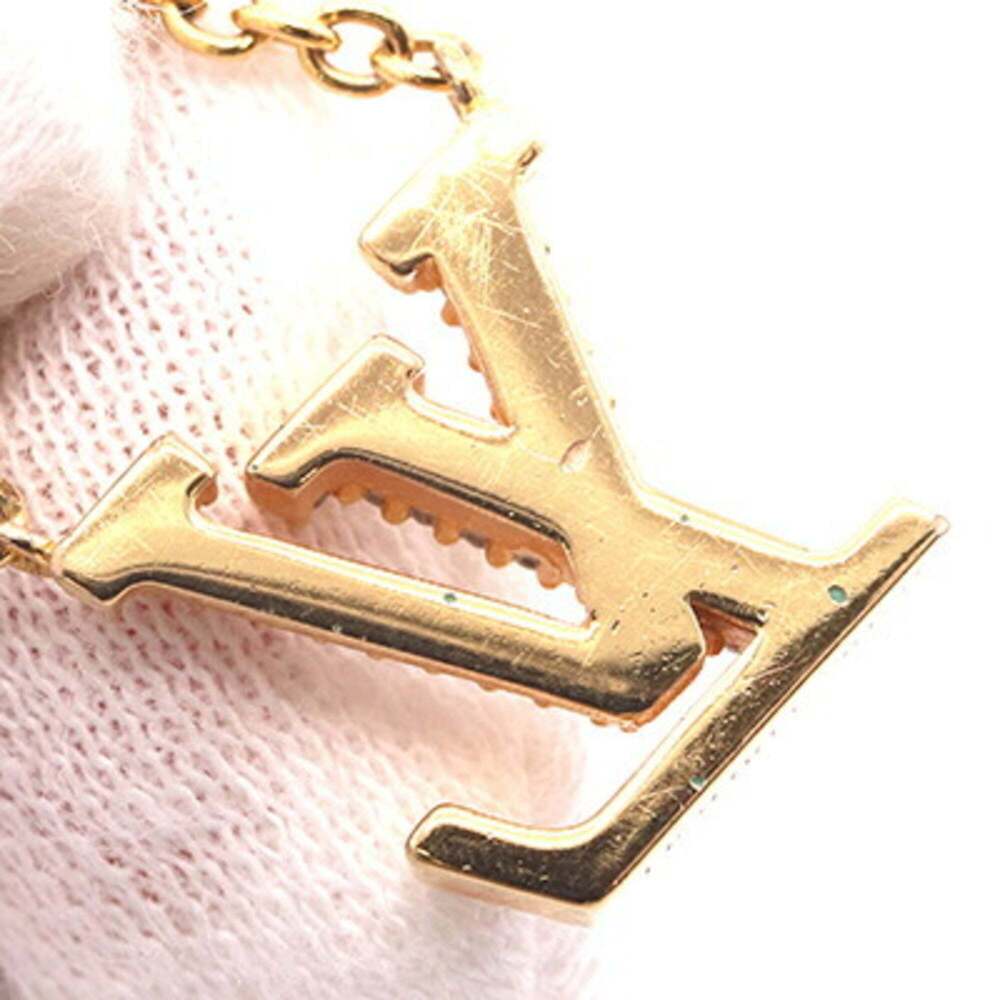 LOUIS VUITTON Gold Necklace - Picture 5 of 7